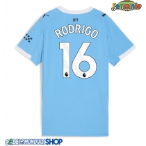 Maglie da calcio Manchester City Rodri Hernandez #16 Prima Maglia Femminile 2025-26 Manica Corta